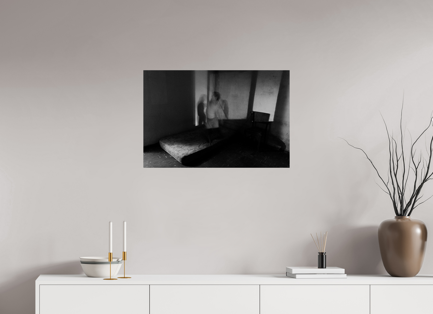 75 x 50 cm, Baryta unframed Ángel