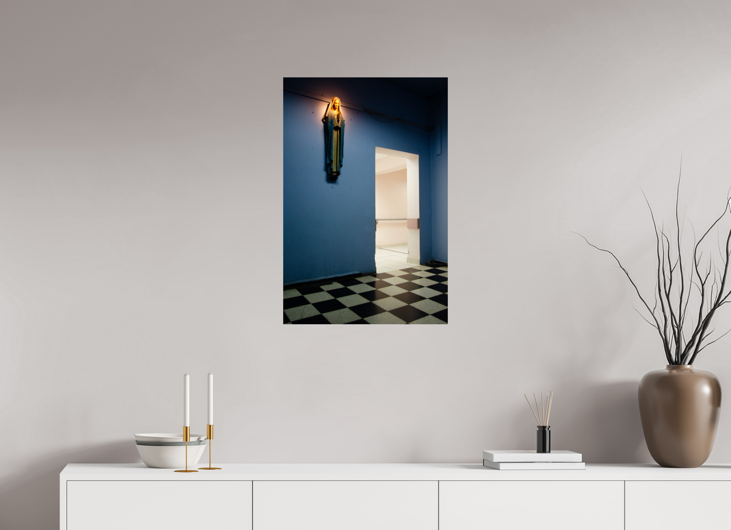 50 x 75 cm, Baryta unframed Capilla