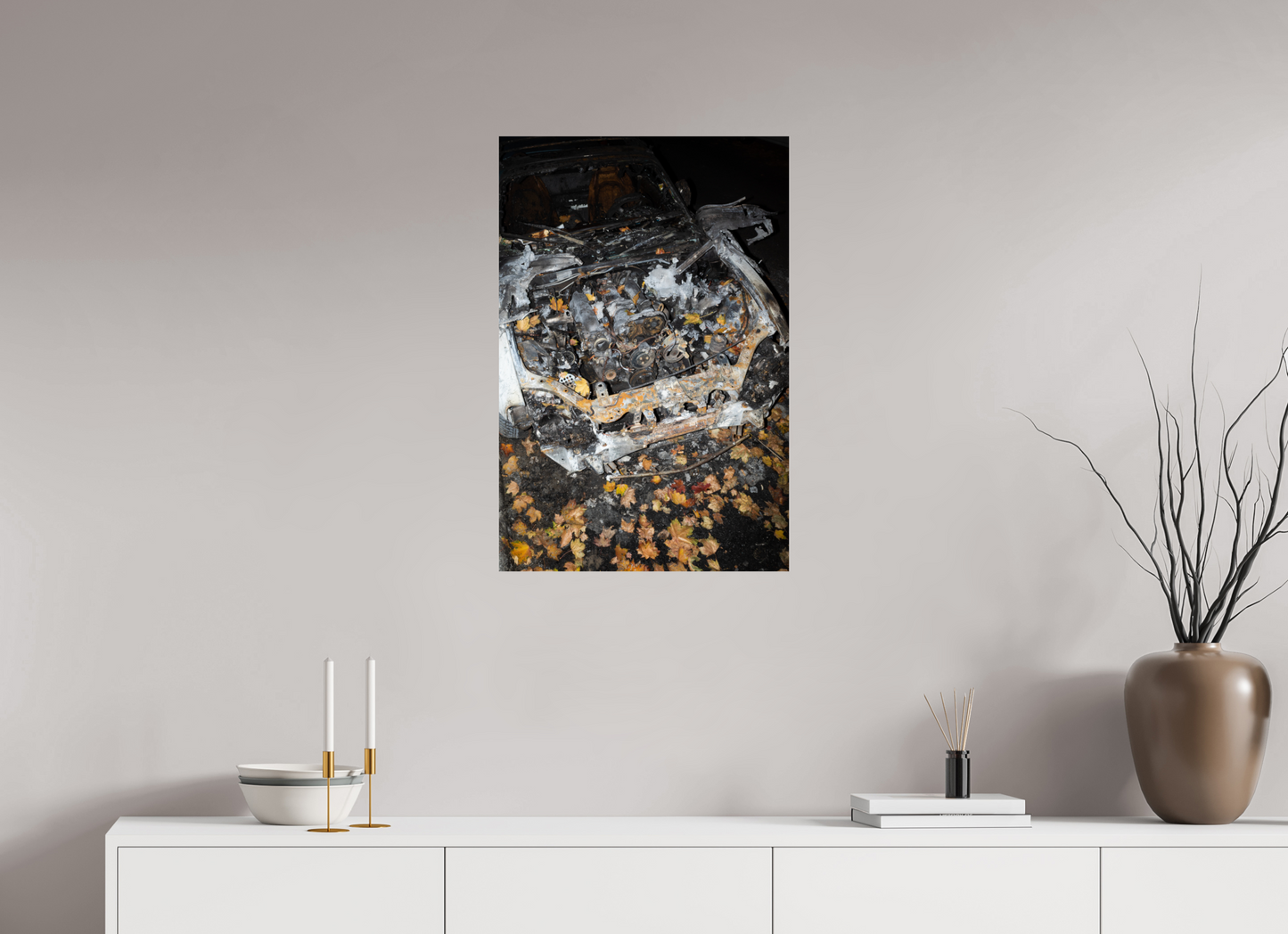 50 x 75 cm, Baryta unframed Otoño