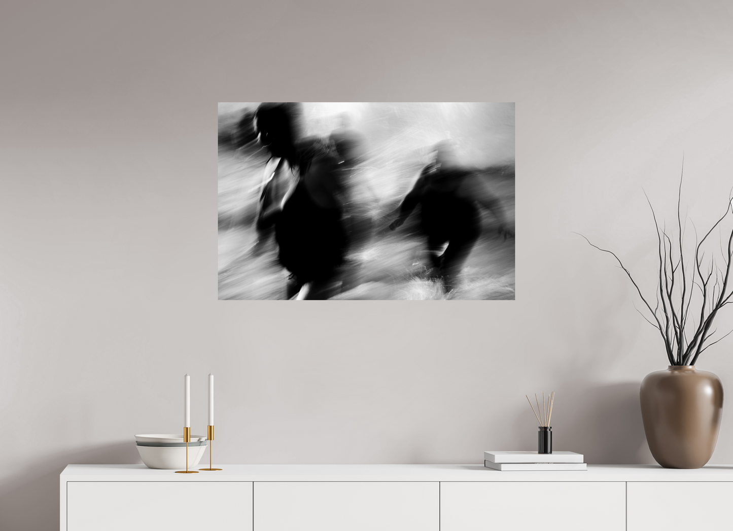 90 x 60 cm, Baryta unframed Marinas