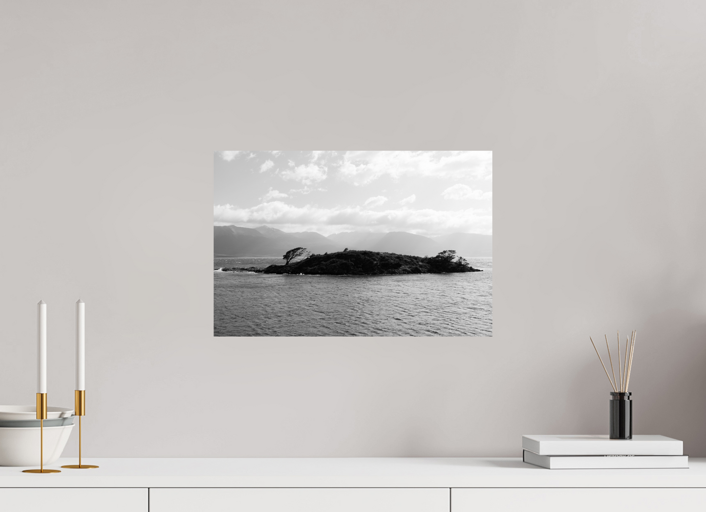 45 x 30 cm, Baryta unframed Mejillones