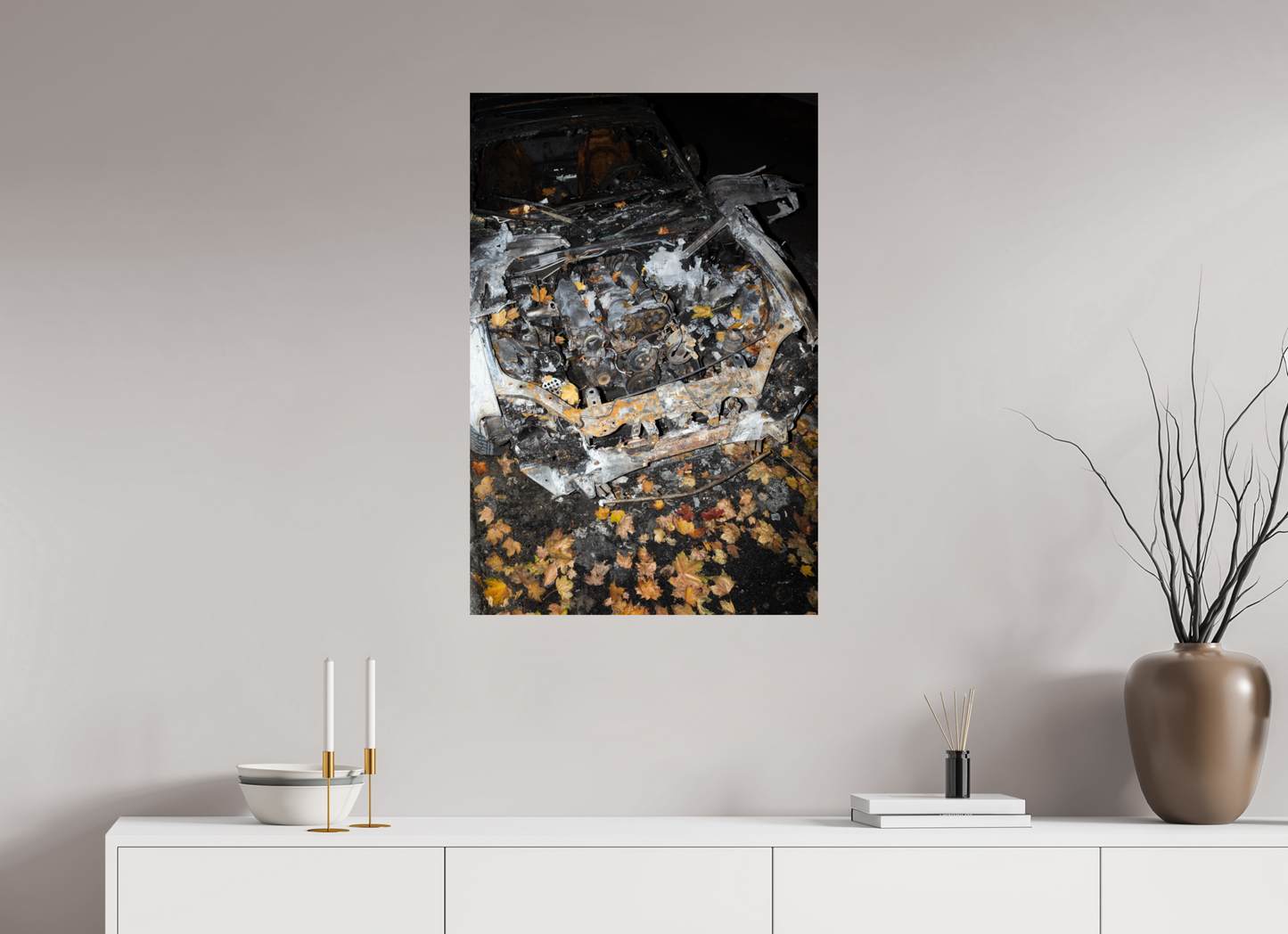 60 x 90 cm, Baryta unframed Otoño