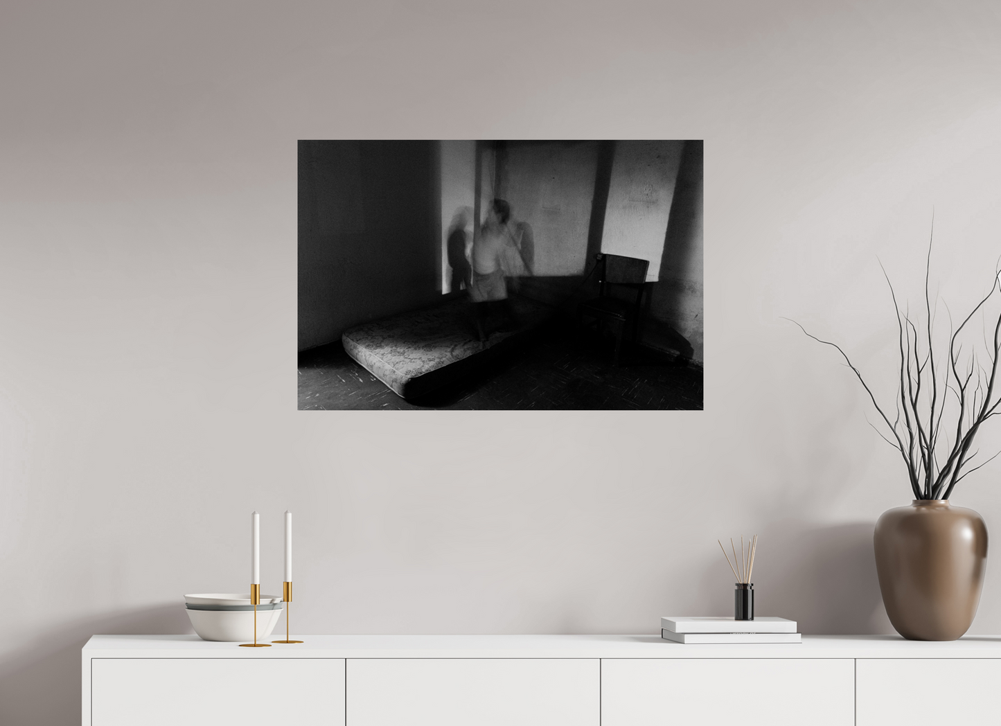 90 x 60 cm, Baryta unframed Ángel