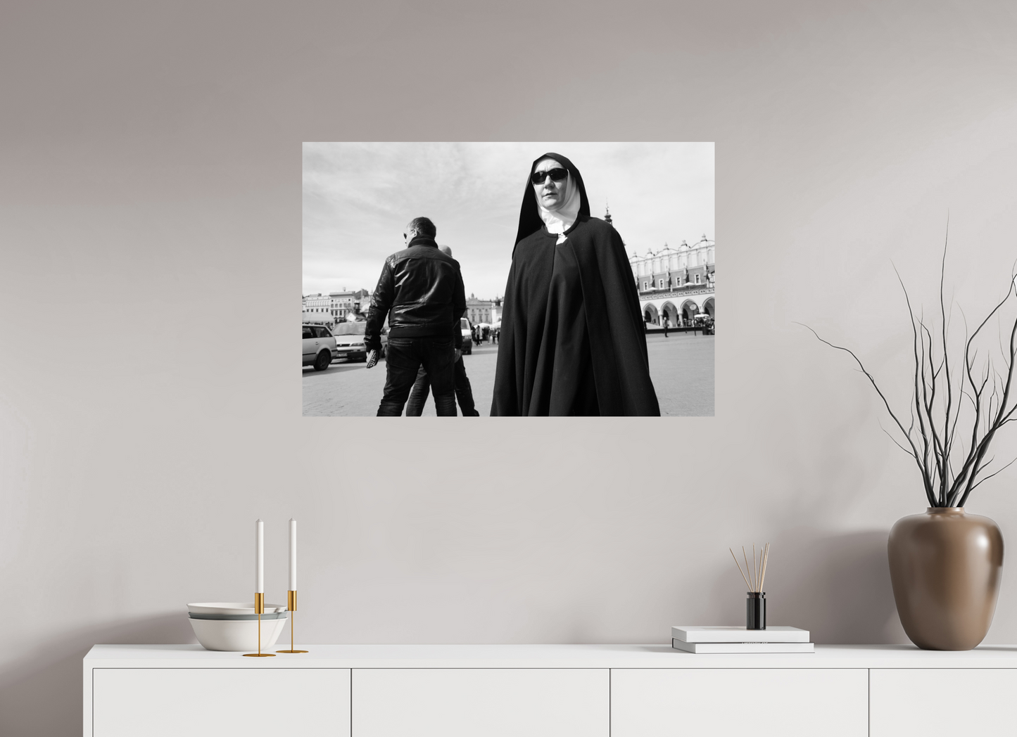 90 x 60 cm, Baryta unframed Monja