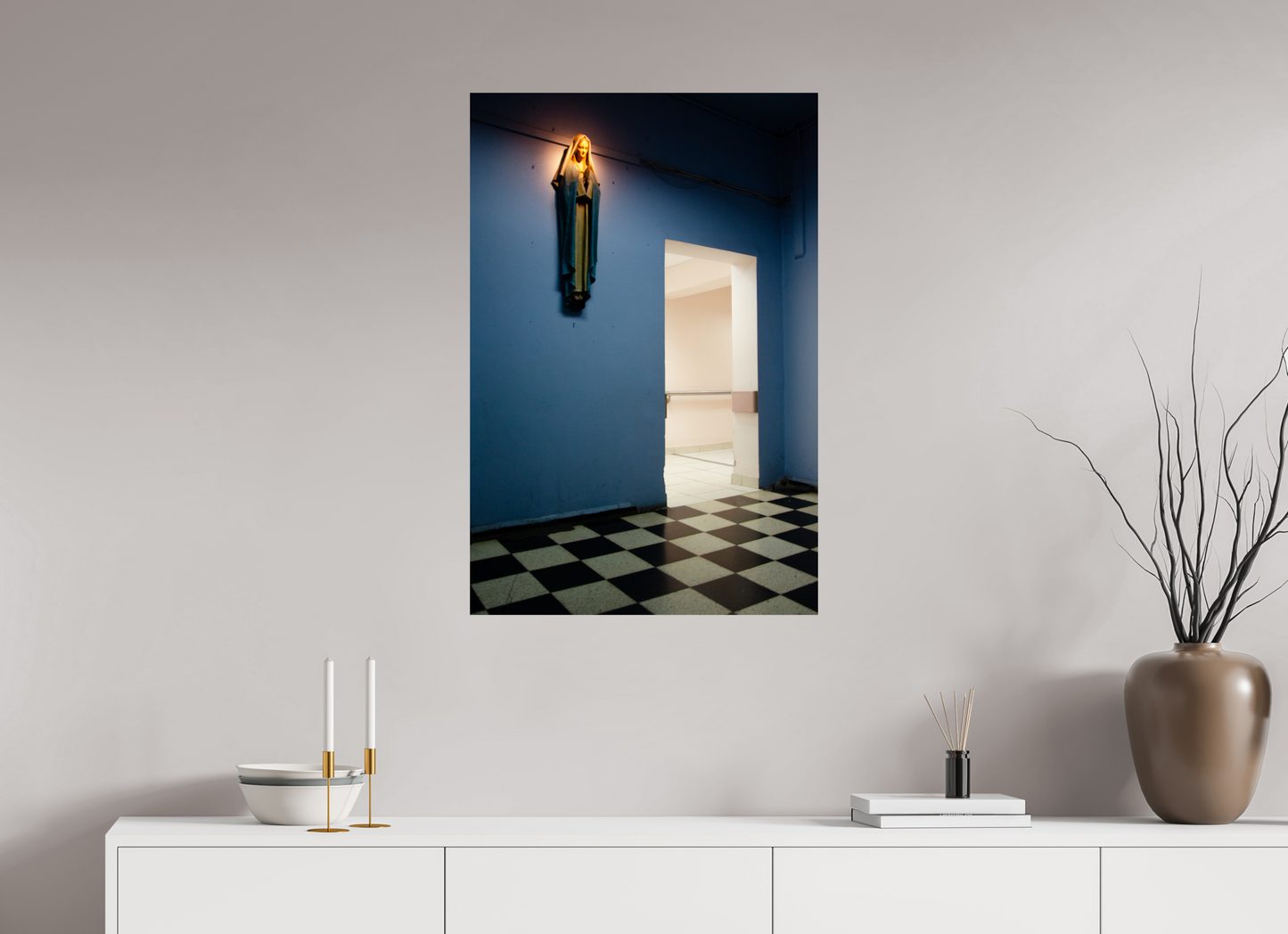 60 x 90 cm, Baryta unframed Capilla