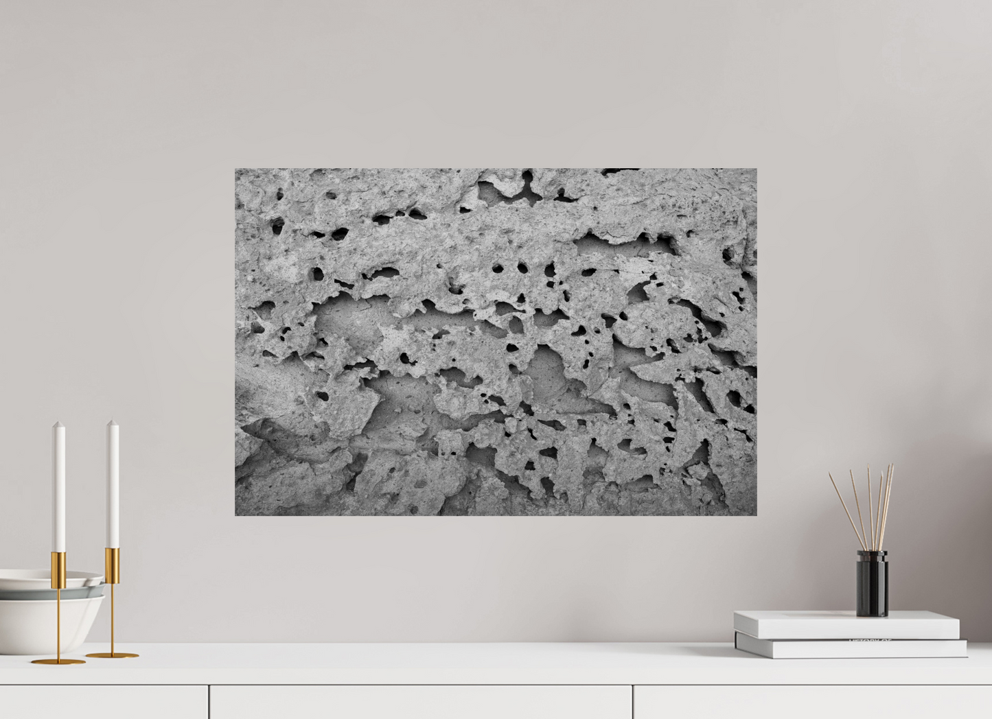 60 x 40 cm, Baryta unframed Trama