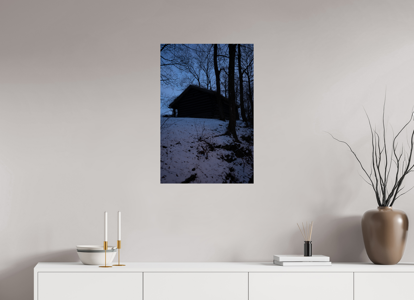 50 x 75 cm, Baryta unframed Brekkeparken