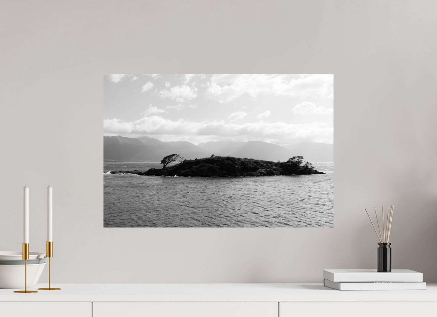 60 x 40 cm, Baryta unframed Mejillones