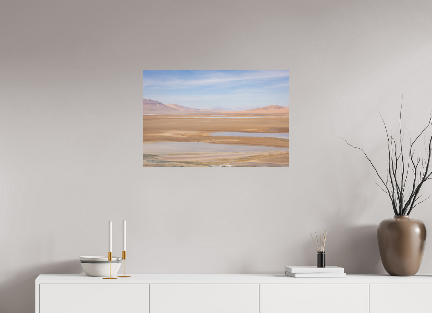 75 x 50 cm, Baryta unframed Lagunas