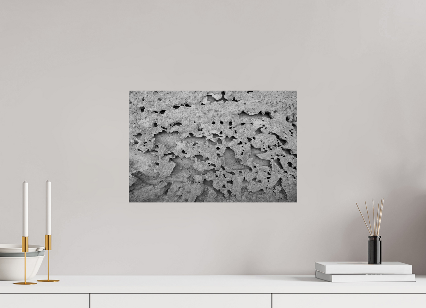 45 x 30 cm, Baryta unframed Trama