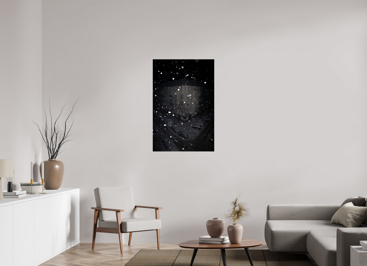 70 x 105 cm, Baryta unframed Cuarto Piso