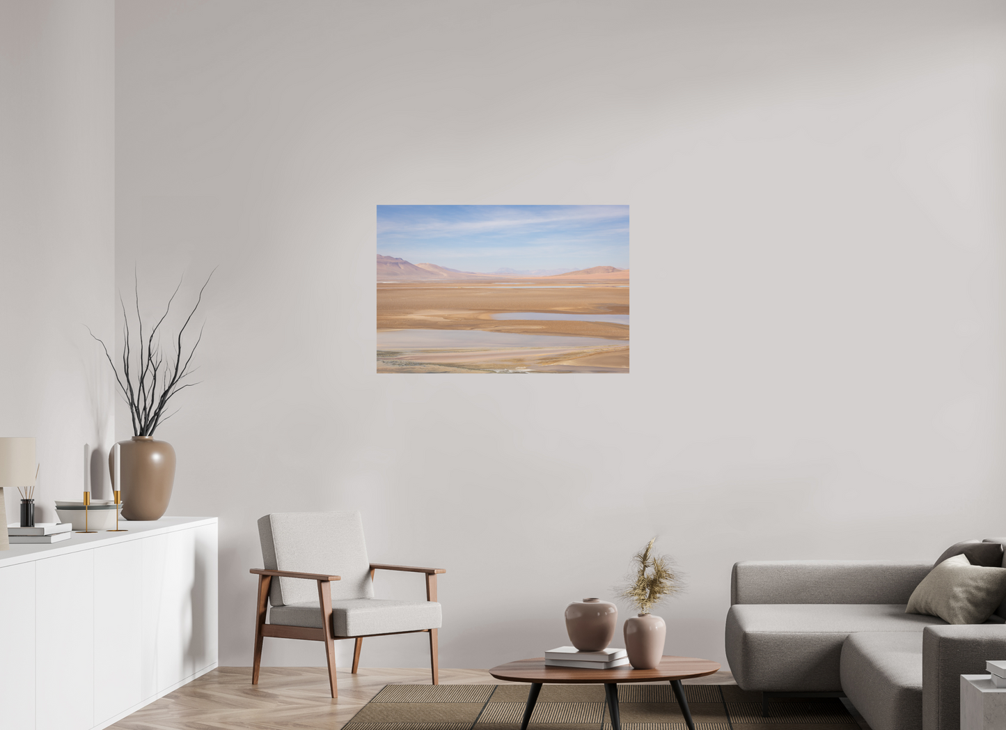 105 x 70 cm, Baryta unframed Lagunas