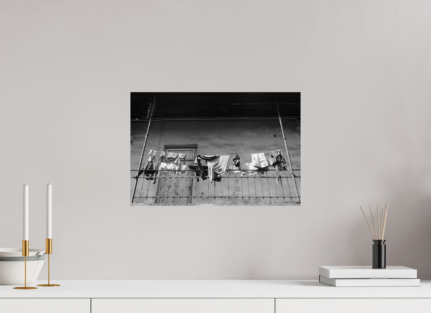 45 x 30 cm, Baryta unframed Tendidas