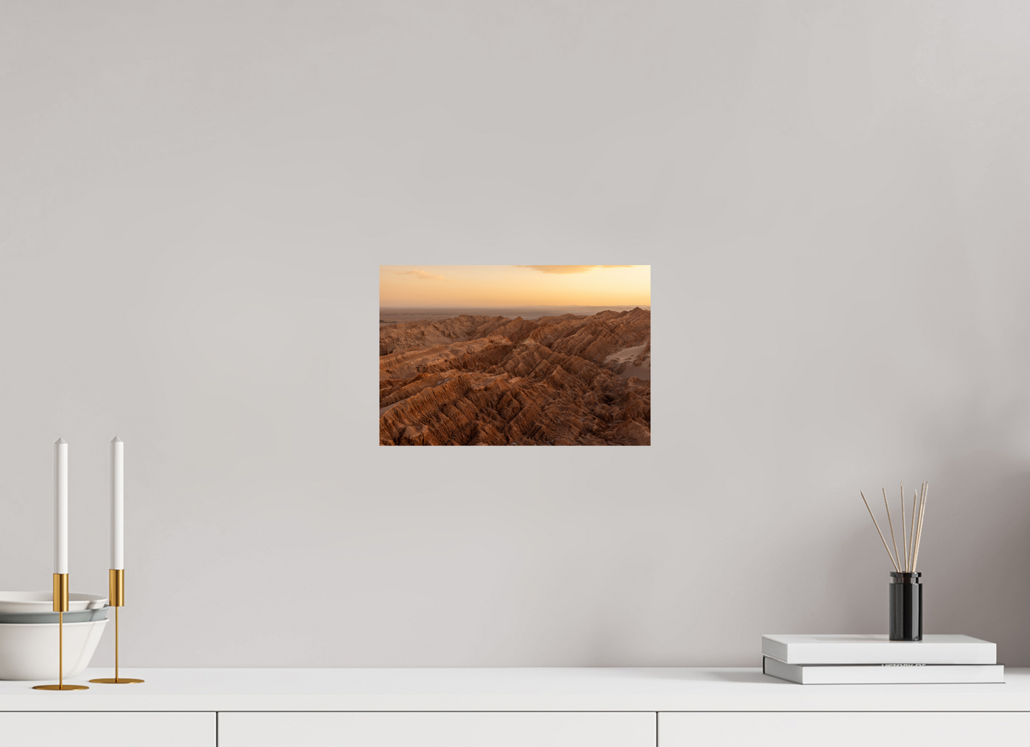 30 x 20 cm, Baryta unframed Valle de la Luna