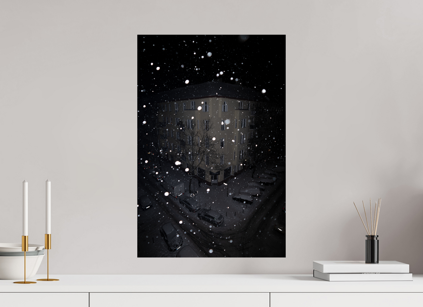 40 x 60 cm, Baryta unframed Cuarto Piso