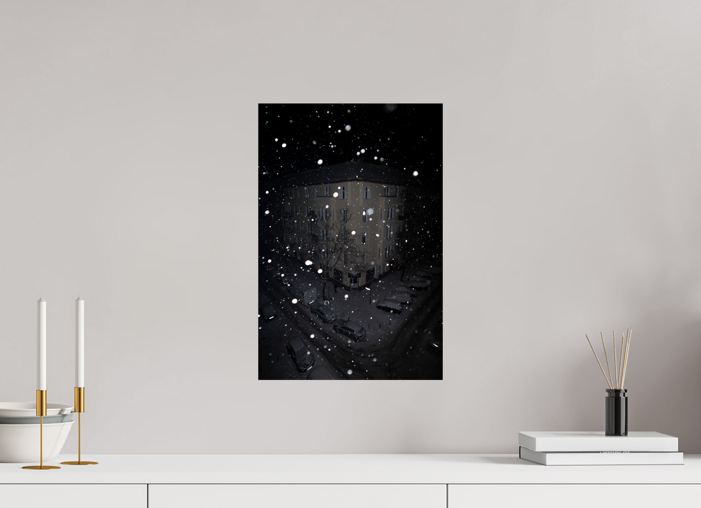 30 x 45 cm, Baryta unframed Cuarto Piso