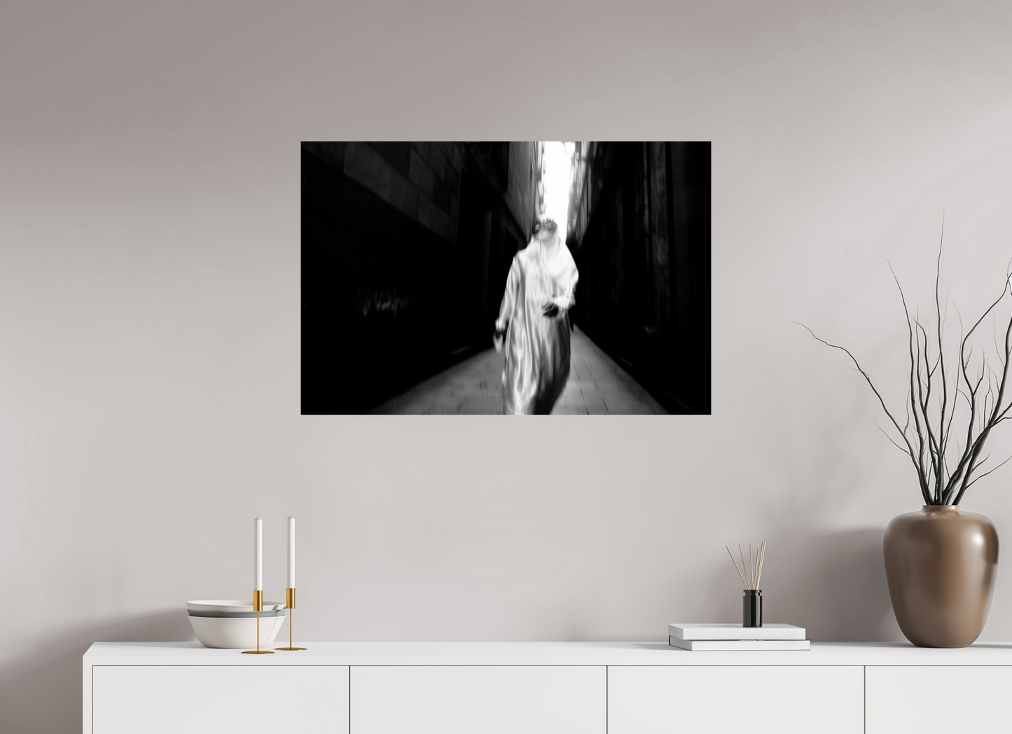 90 x 60 cm, Baryta unframed Fantasma