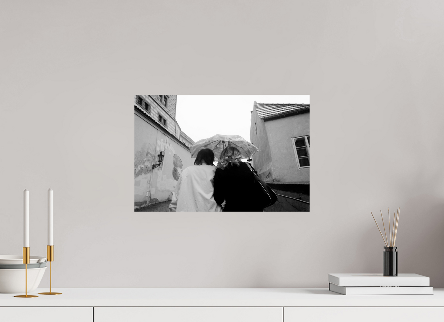 45 x 30 cm, Baryta unframed Opuestas