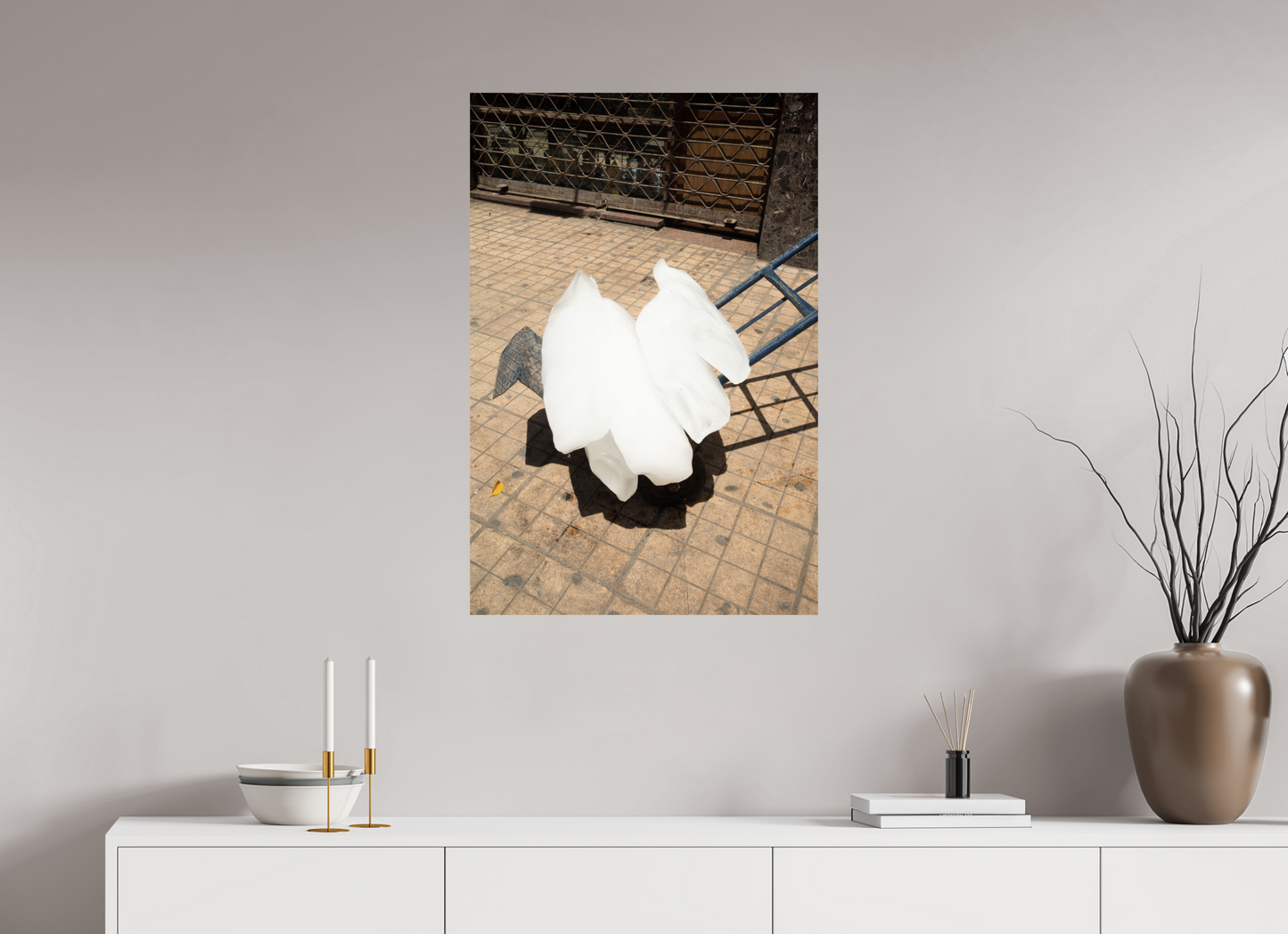 60 x 90 cm, Baryta unframed Hielo