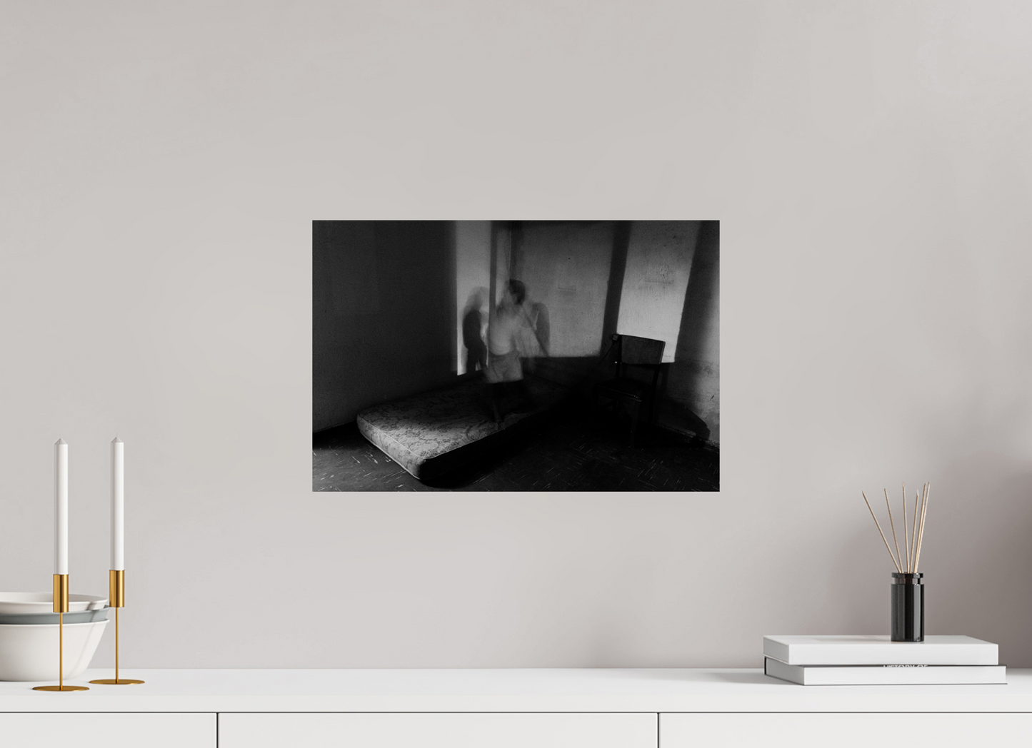 45 x 30 cm, Baryta unframed Ángel