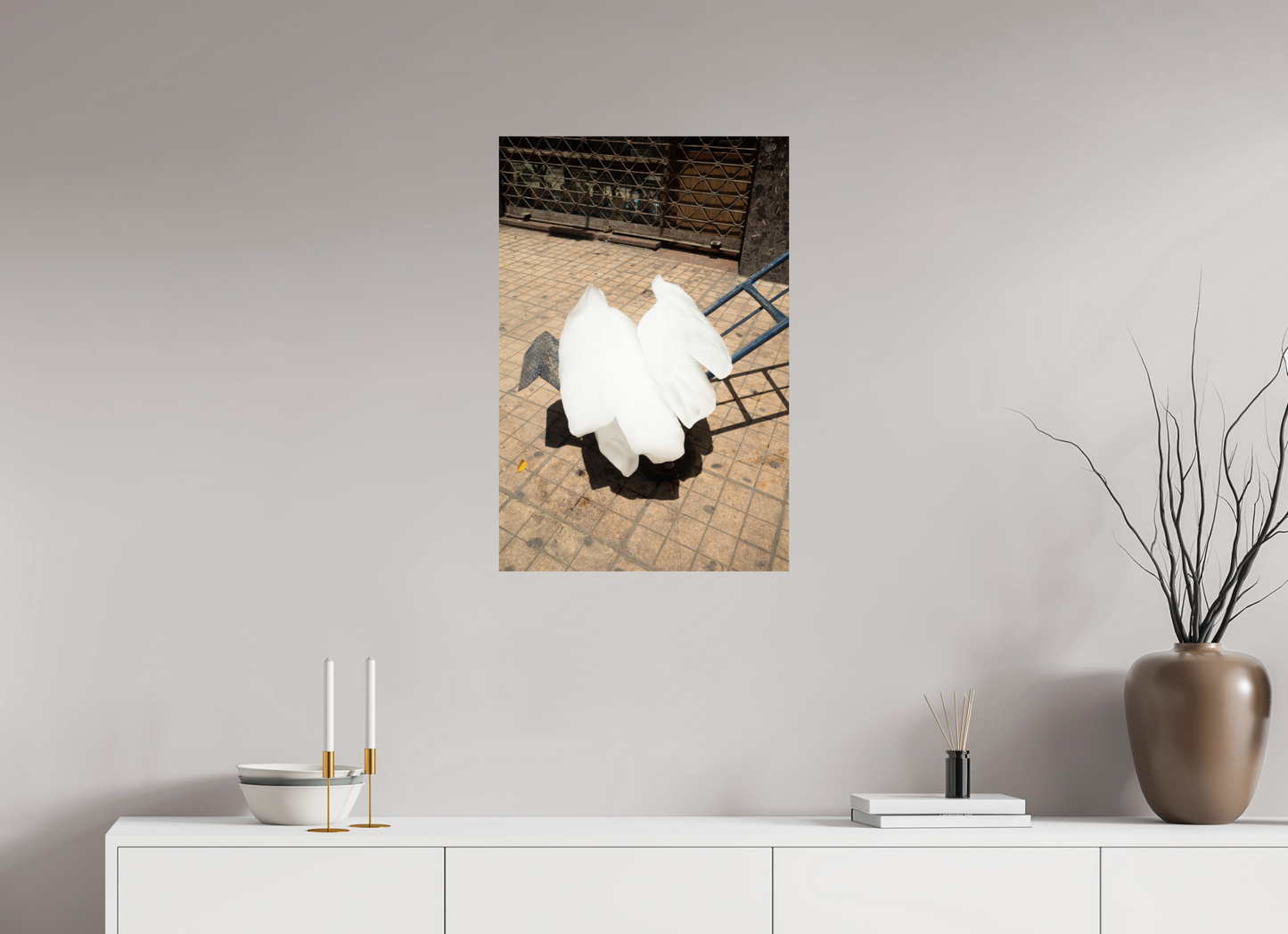 50 x 75 cm, Baryta unframed Hielo