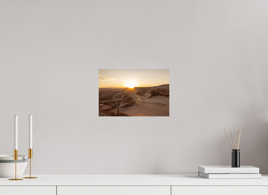 30 x 20 cm, Baryta unframed Atardecer